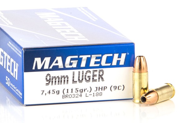 MAGTECH 9C 9MM 115JHP 50 - Smith Savings Week